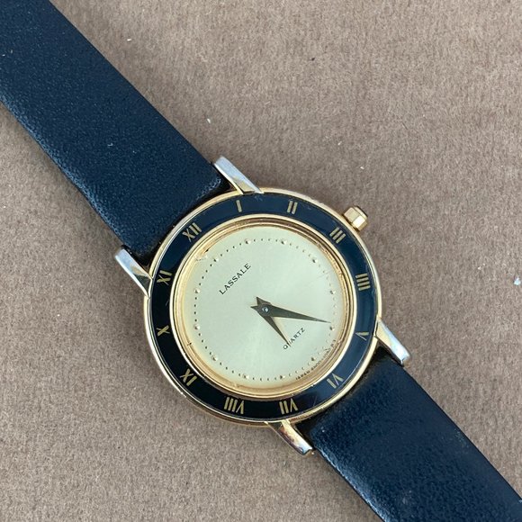 Vintage Elegant Lassale by Seiko Gold  Evening Dress Watch - Picture 3 of 6